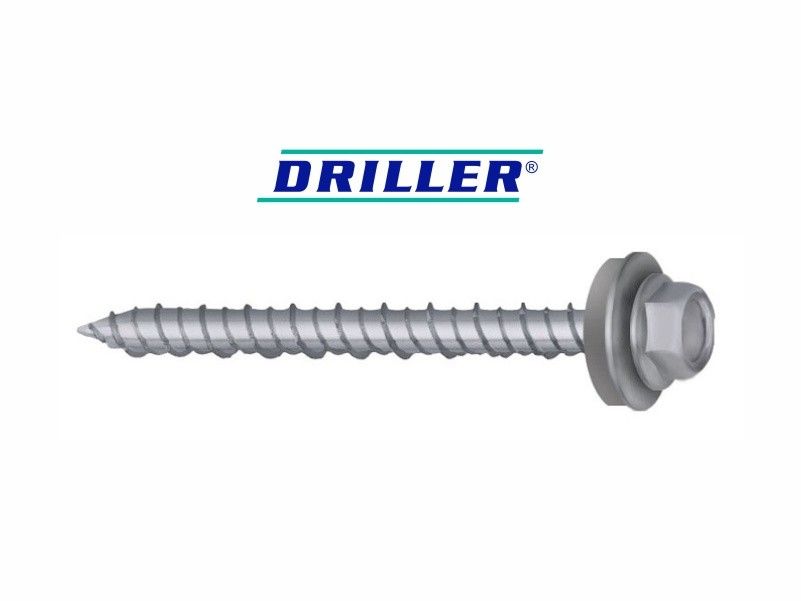 Wkręty DRILLER® do mocowania elementów wspornikowych do podłoży betonowych