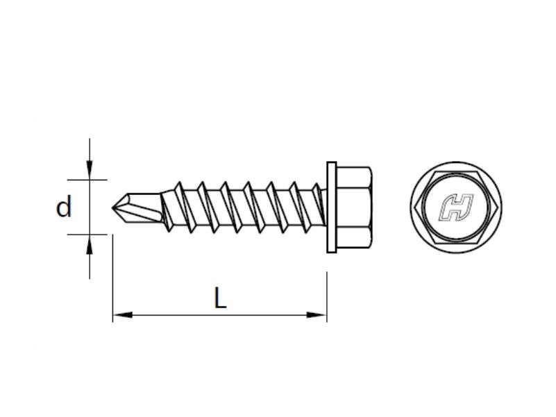 Wkręty samowiercące DRILLER® do łączenia blach