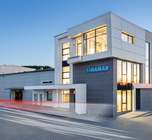 nowy budynek firmy Hamar produkującej zamocowania i wkręty