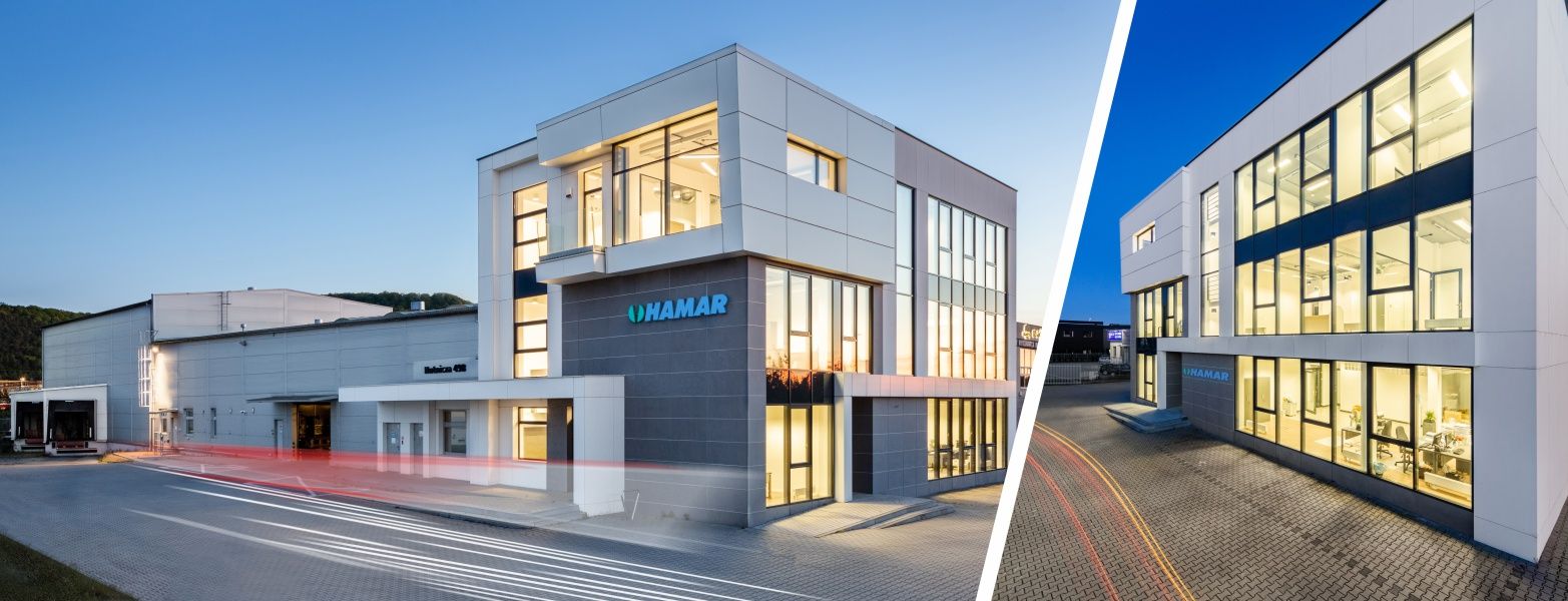 nowy budynek firmy Hamar produkującej zamocowania i wkręty